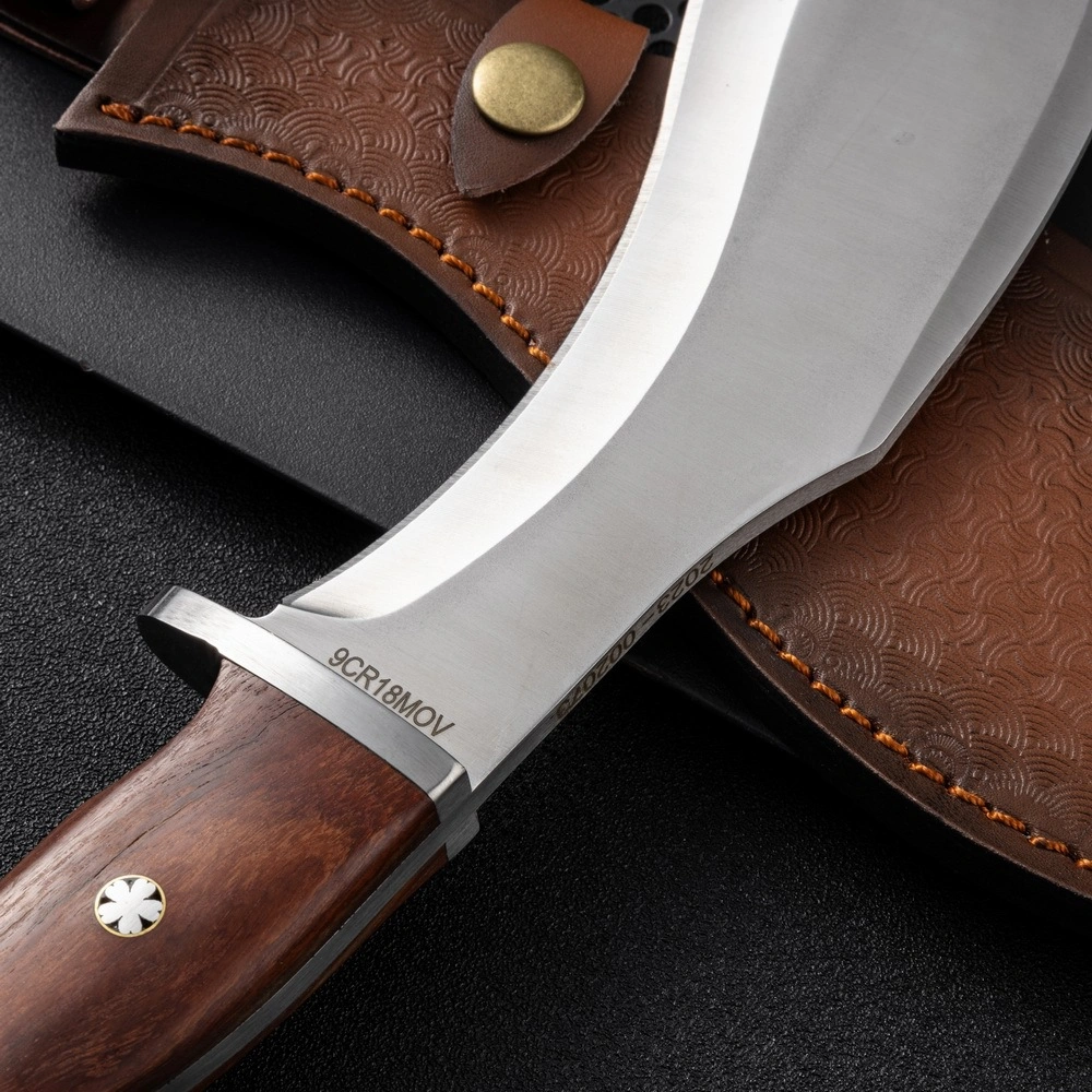 One-piece keel high hardness survival knife