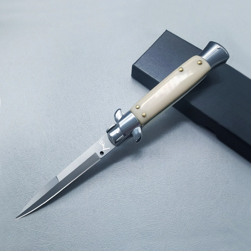 Italian Semi-Automatic Stiletto Knife
