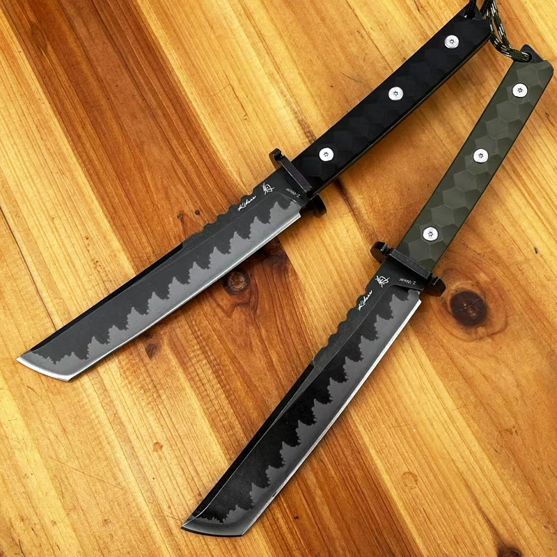 One-piece keel tactical knife outdoor obstacle clearing knife